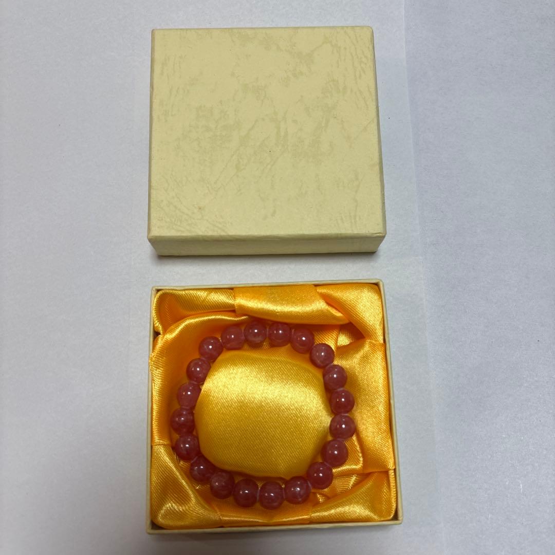 インカローズ(ロードクロサイト)AAAA級天然石ブレスレット