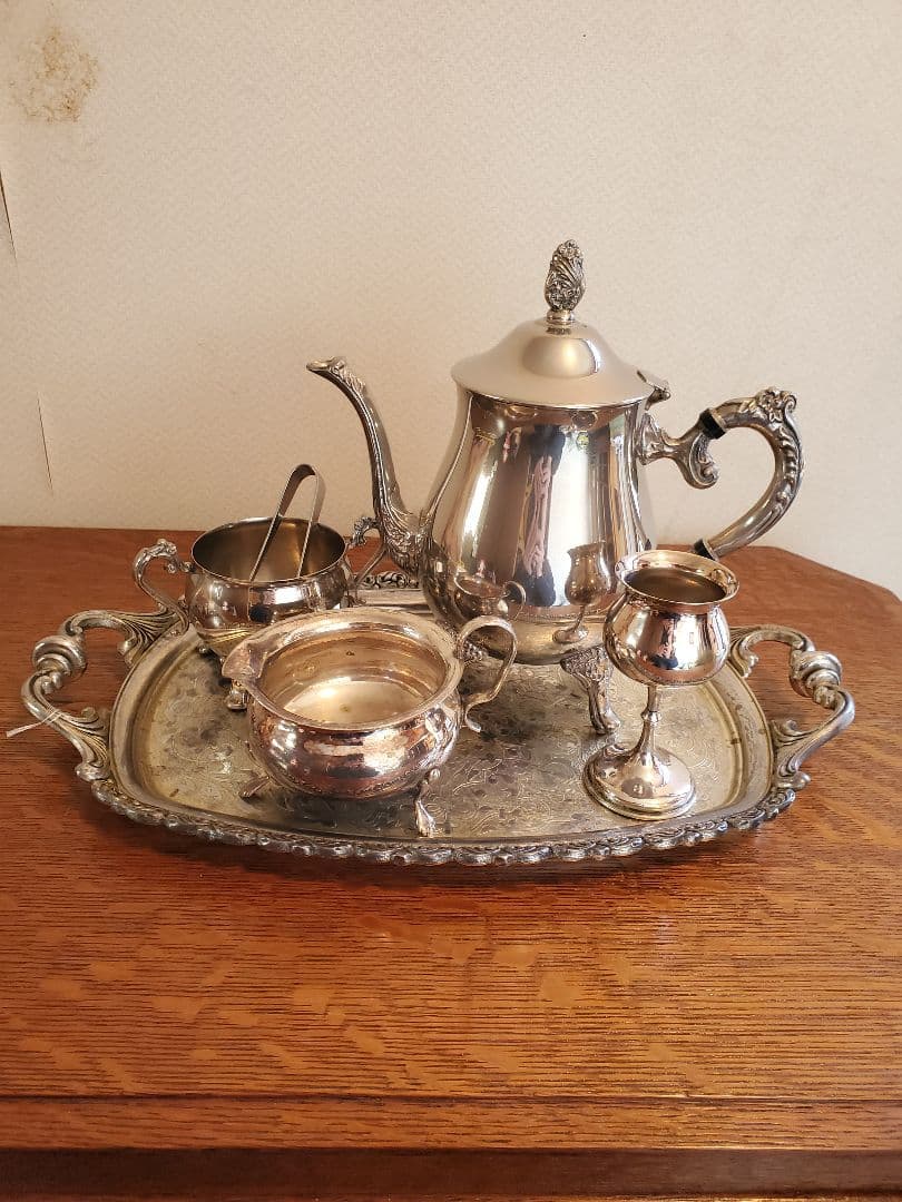 シルバープレート　6点セット　英国仕入れ　アンティーク