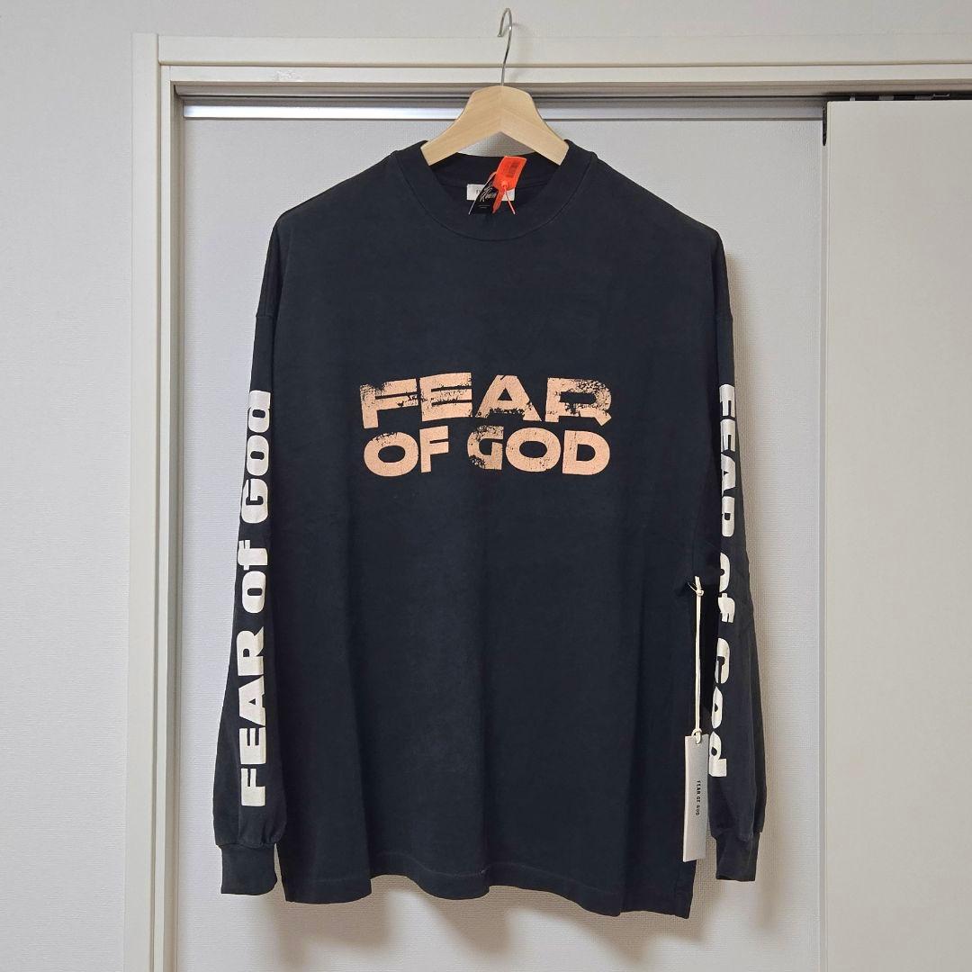 トップス Fear of God Relaxed LS Tee / Black / S