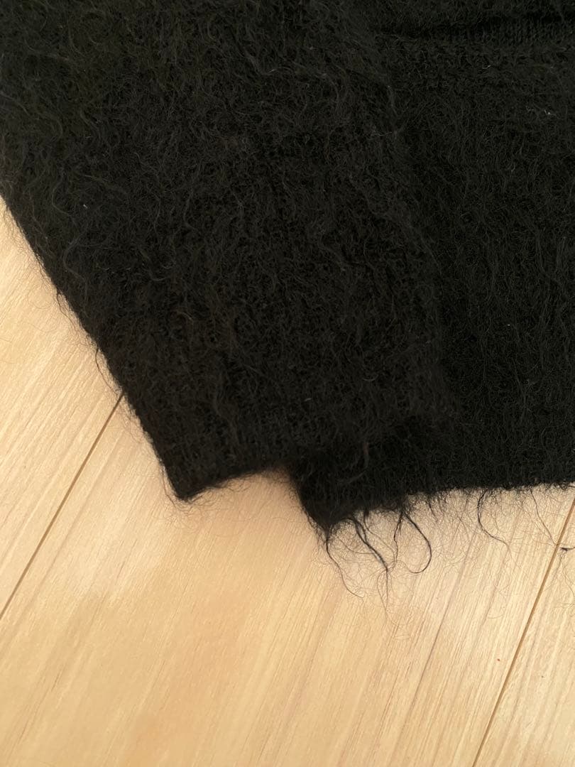 A.R.P Premium Mohair Cardigan Black 野村訓市