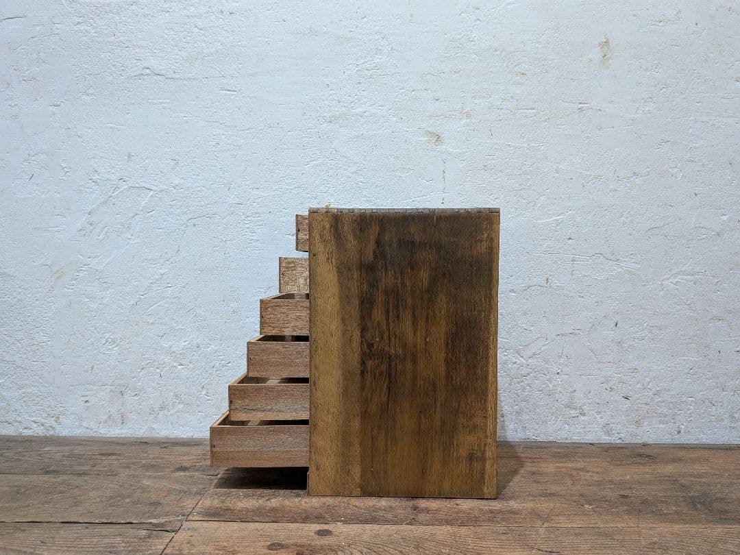 1101 ビンテージ　収納6杯　小引き出し　書類ケース　小物入れ　レトロ　ラック