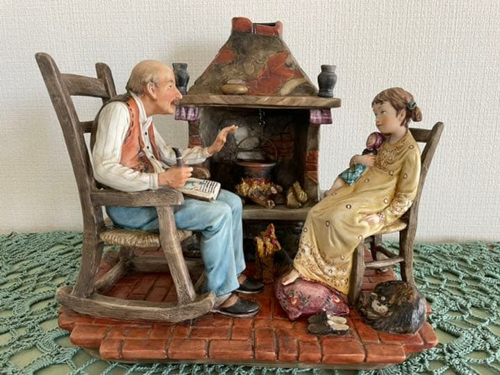 再お値下げ❗️カポディモンテ　アンティーク　レア　マエストロヴォルタ