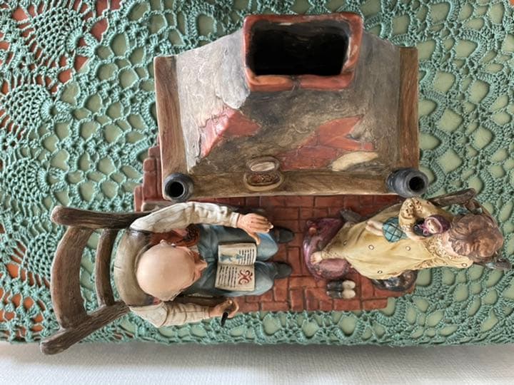 再お値下げ❗️カポディモンテ　アンティーク　レア　マエストロヴォルタ