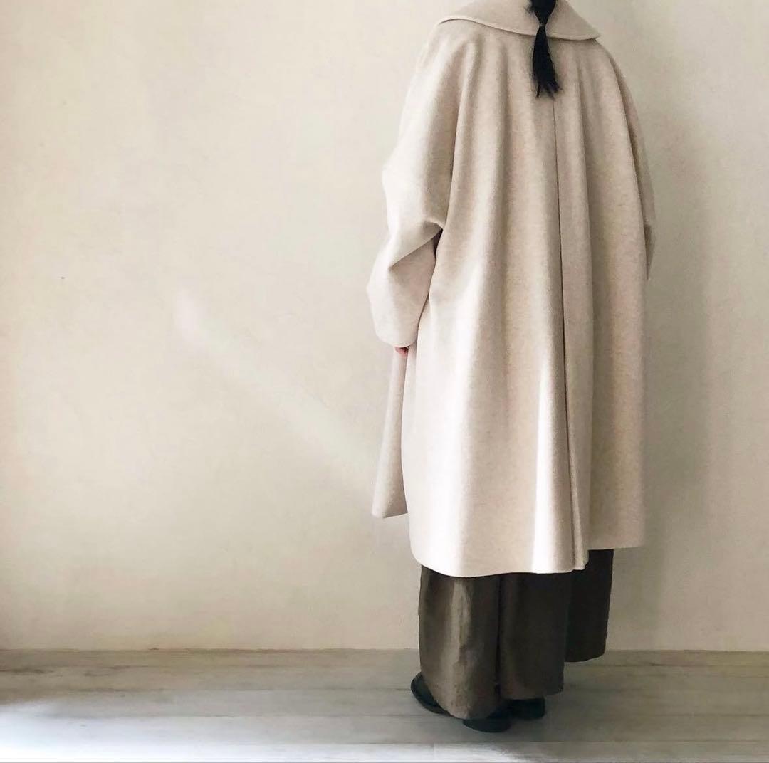 ネストローブ　ウールカシミヤフリースコート
