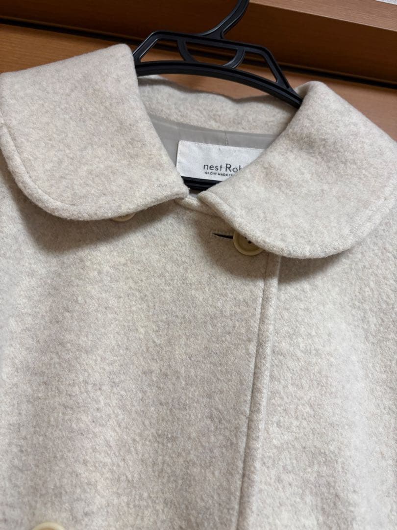 ネストローブ　ウールカシミヤフリースコート