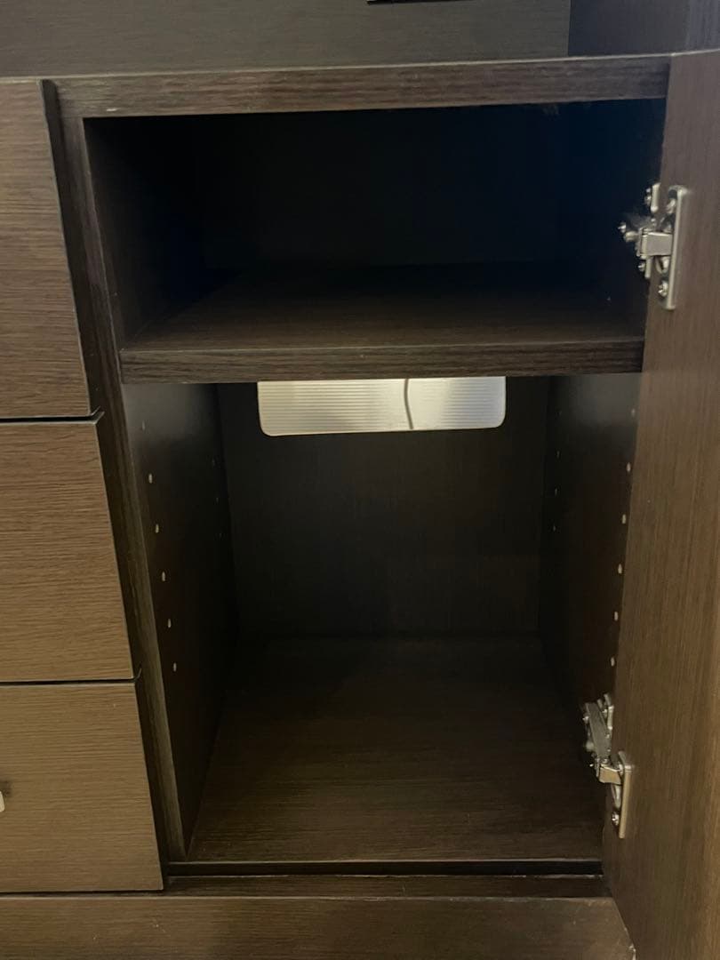 キッチン収納　家具　キッチン家具　インテリア　ブラウン　木製