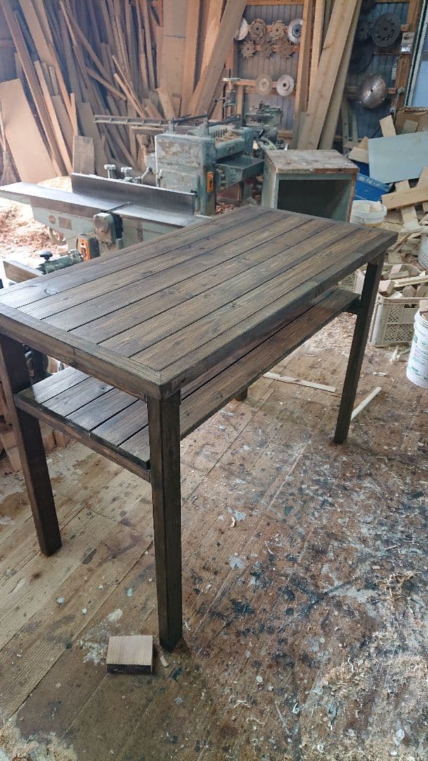 カウンターテーブル diy オーダー