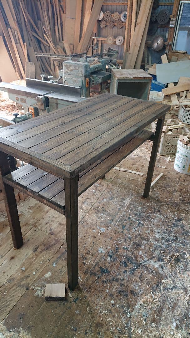 カウンターテーブル diy オーダー