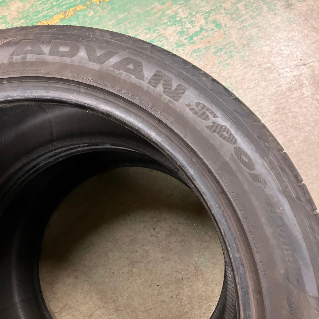 315/40R21 2本セット ヨコハマ ADVAN SPORT v105