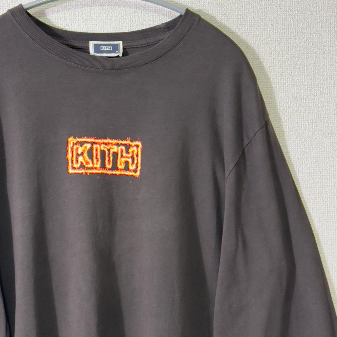 KITH ボックスロゴ ロンT Tシャツ Tee M