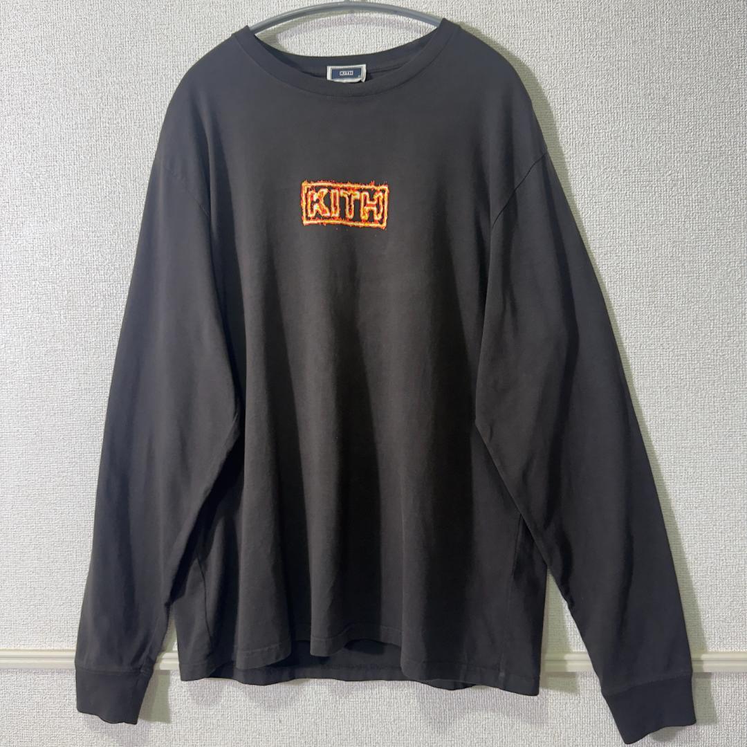 KITH ボックスロゴ ロンT Tシャツ Tee M