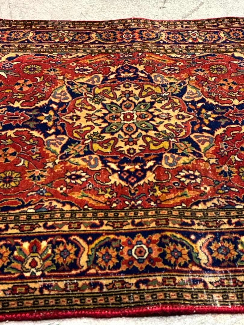 ✦vintage rug✦　150cm×87cm　インド・サルークラグ