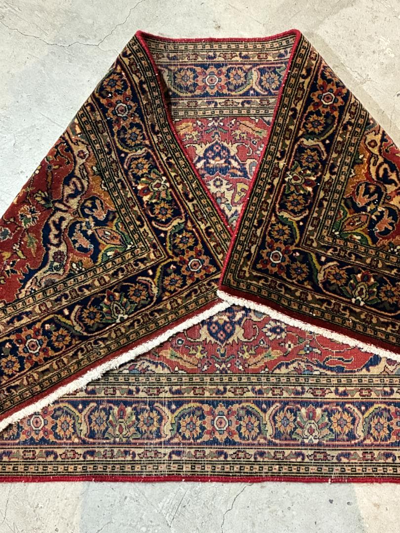 ✦vintage rug✦　150cm×87cm　インド・サルークラグ