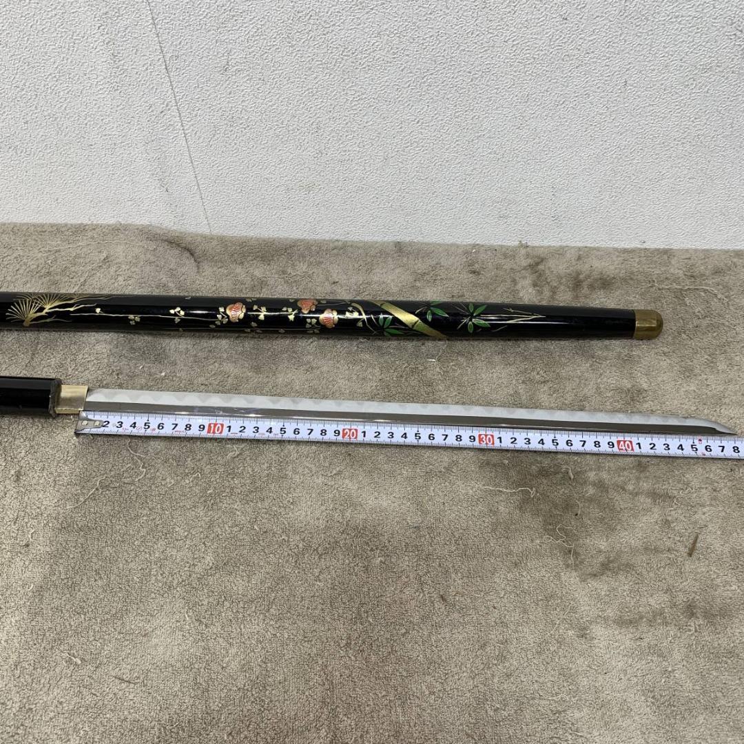 漆工芸可飾技法　仕込杖　模造刀　座頭市　XZ4083