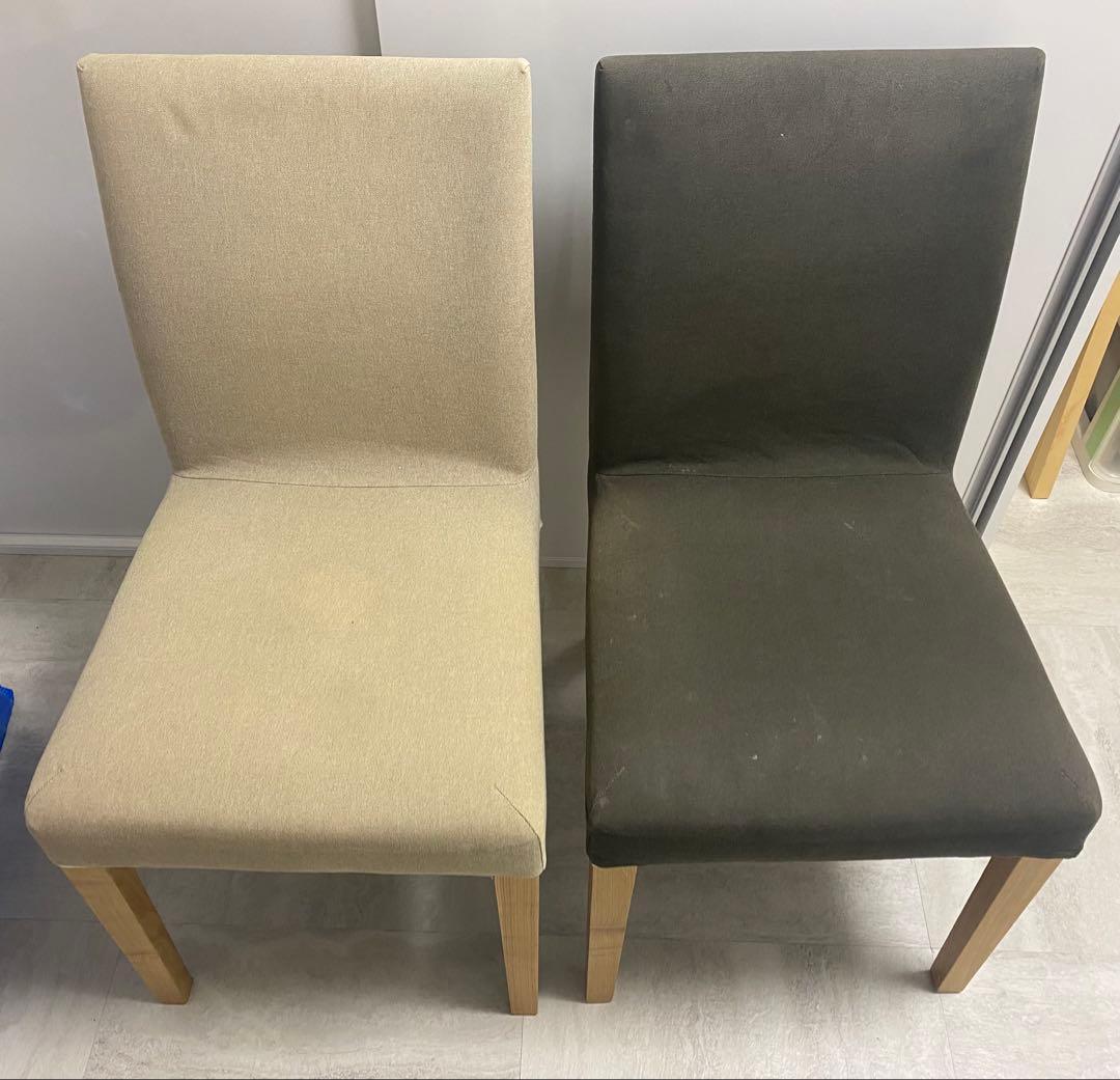 無印 ダイニングチェア　2脚セット