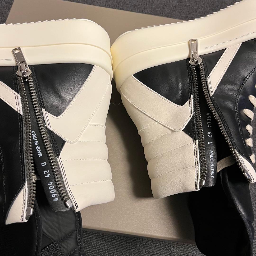 靴 RICKOWENS MEGA BUMPER GEOBASKET 42