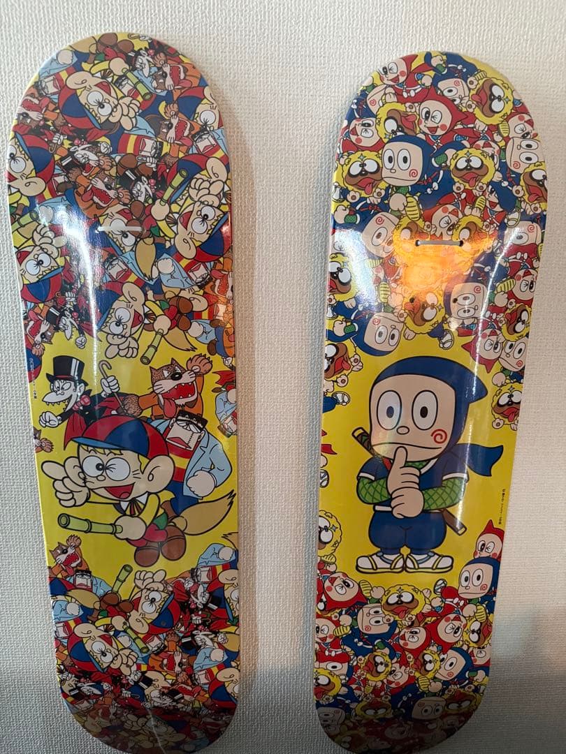 怪物くん　ハットリくん　スケボー　デッキ