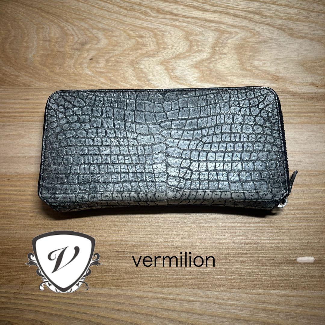 vermilion ヴァーミリオン阿波松煙墨染ウォレット　長財布