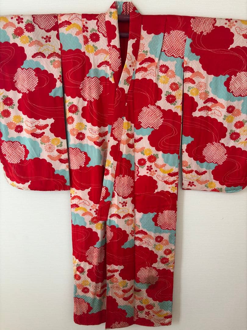 専用です。2点おまとめ。アンティーク　子供　着物　身丈141㎝