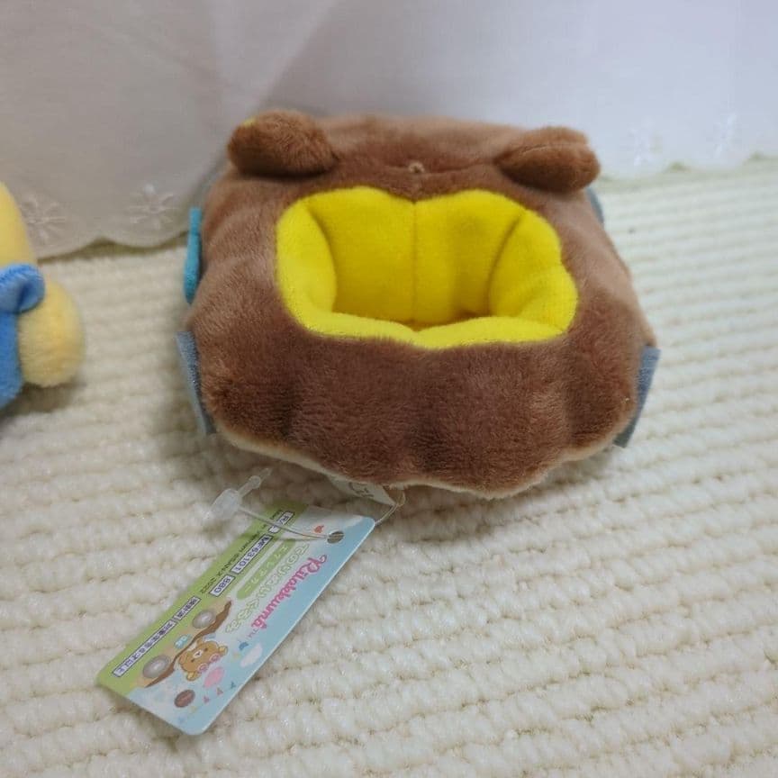 リラックマ　コリラックマ　てのりぬいぐるみ　ジュエルケース　ピンク２つ