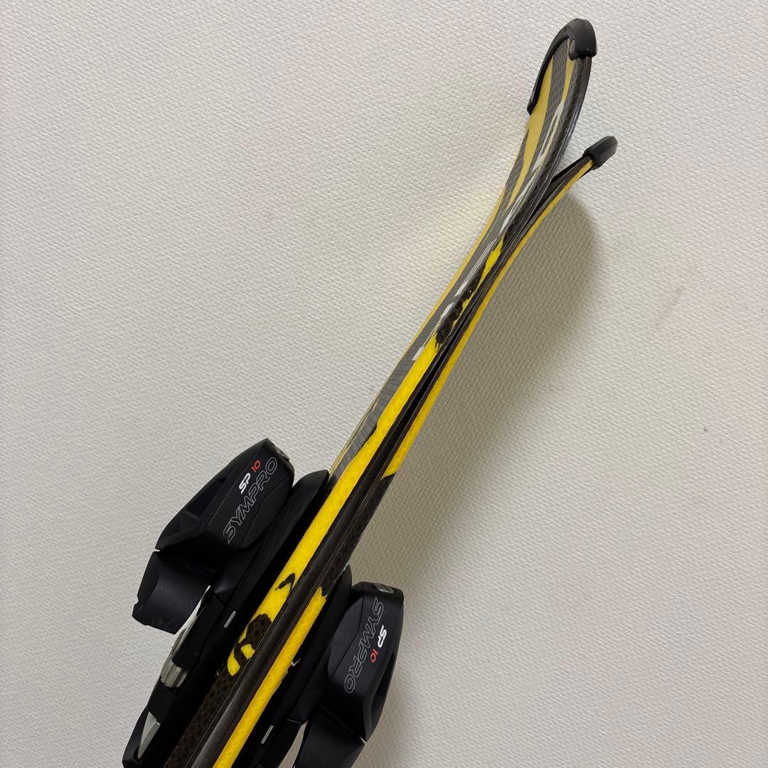 状態良好 HEAD SALAMANDER 調節ビン付 SYMPROショートスキー