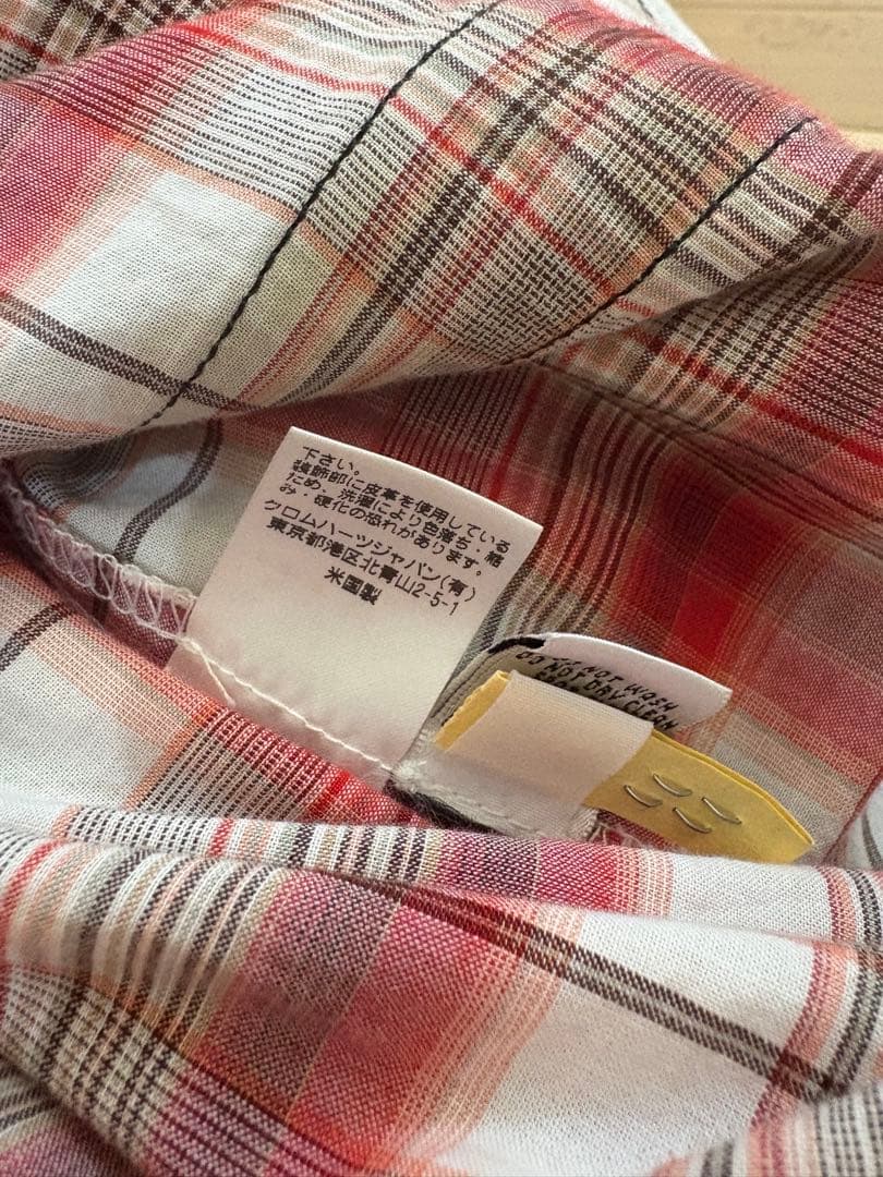 SATORUページ 超希少 クロムハーツ クロスパッチ ワイシャツ