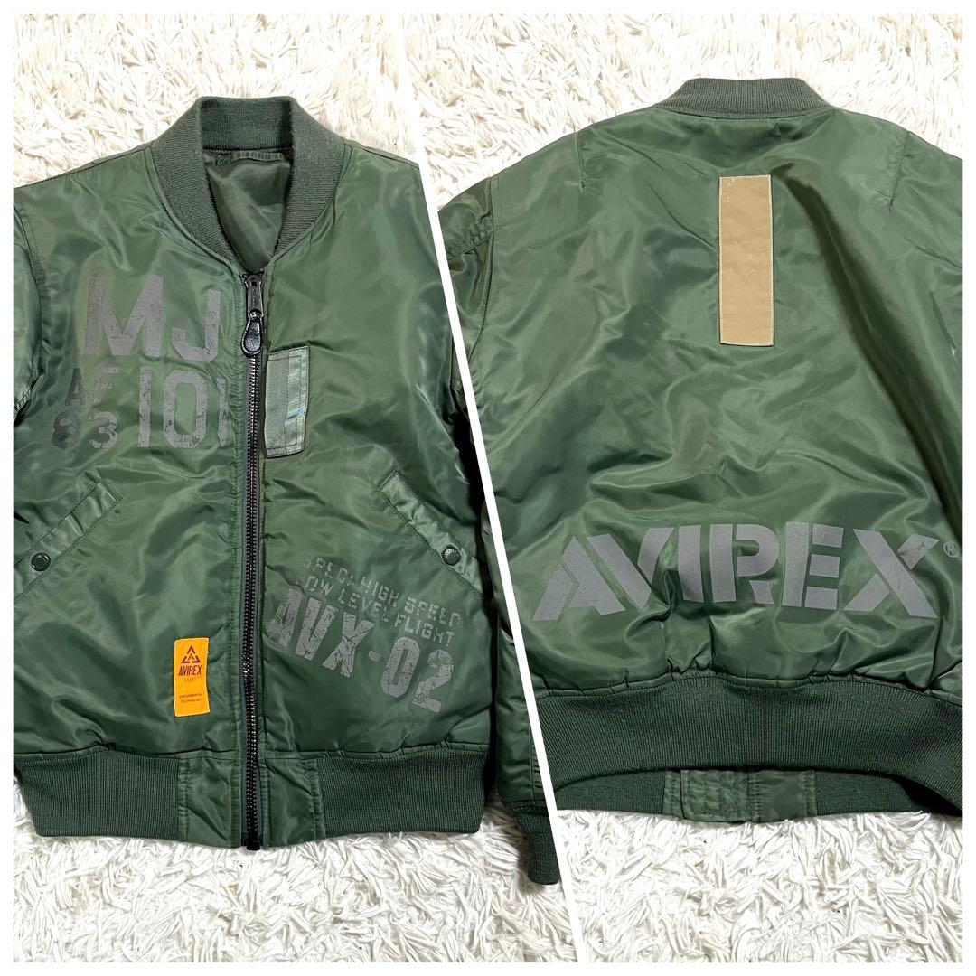 AVIREX MA-1 MJ-101 リバイバル フライトジャケット M