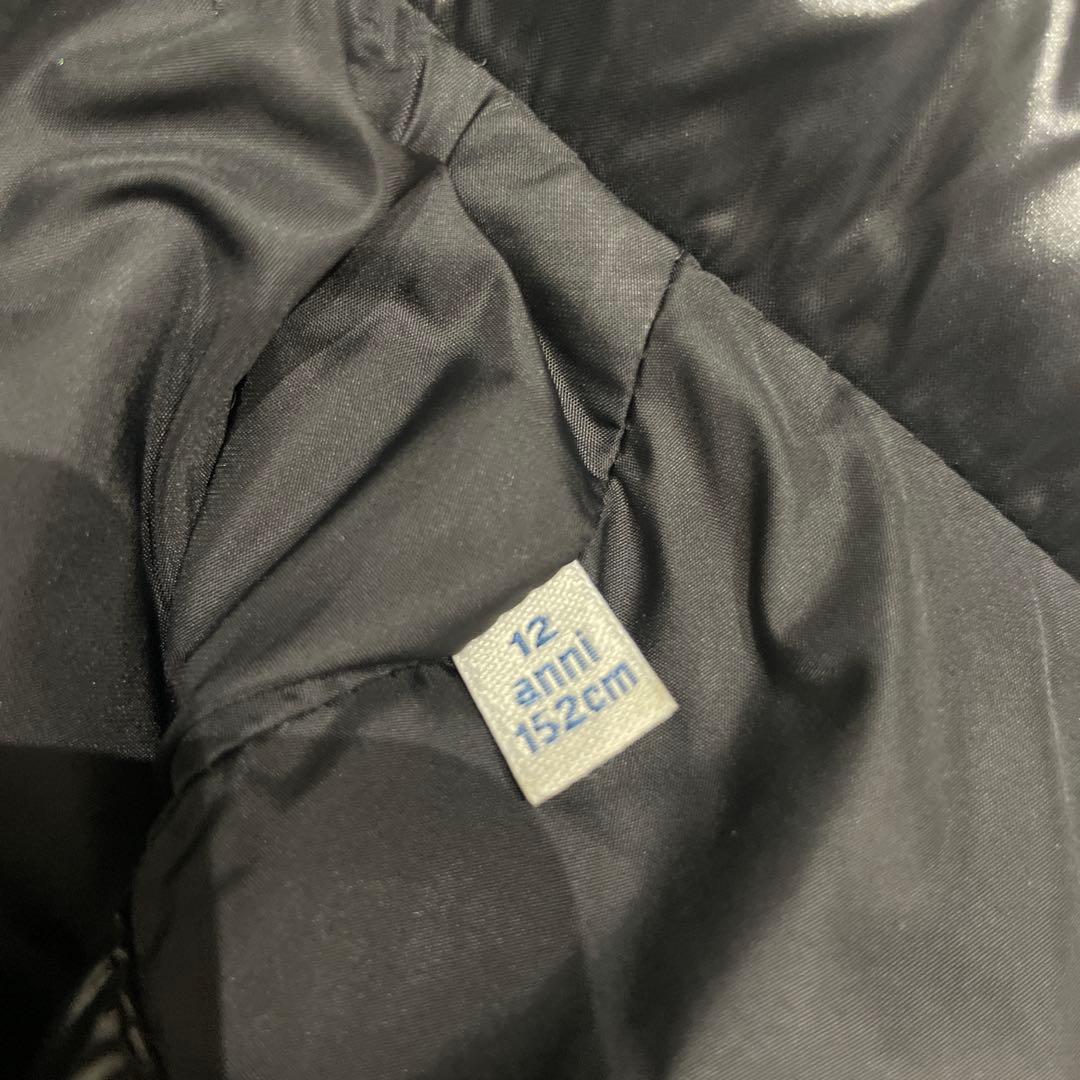 MONCLER ブラック ダウンベスト　Sサイズ相当　12Y