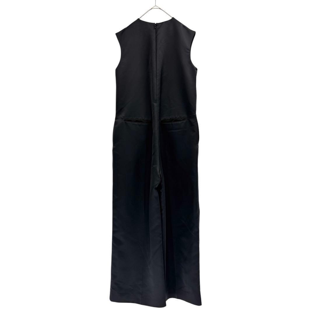 美品　Heve　レディース　サテン　オールインワン　M　ブラック