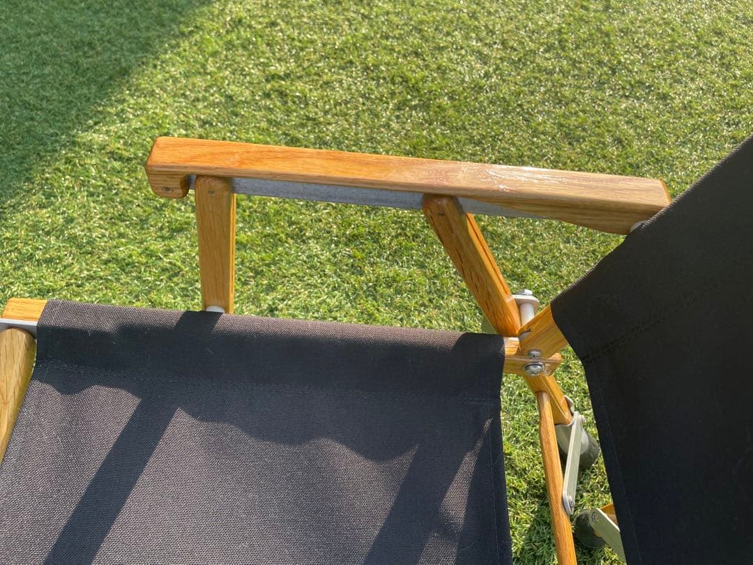 カーミットチェア　オーク　美品　NOVITA サイドテーブル付き