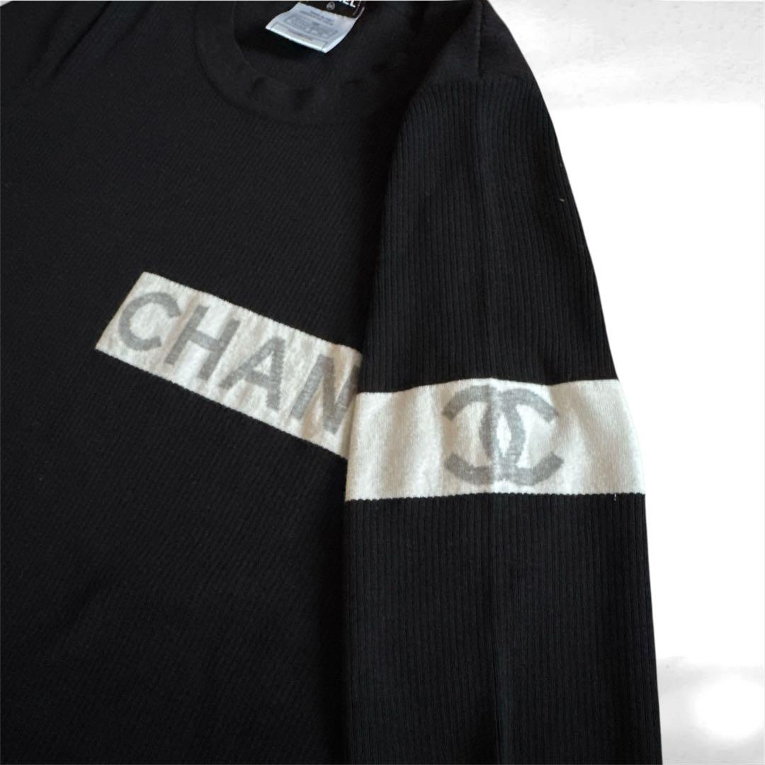 CHANEL ニットセーター♡ココマーク♡ロゴ　38