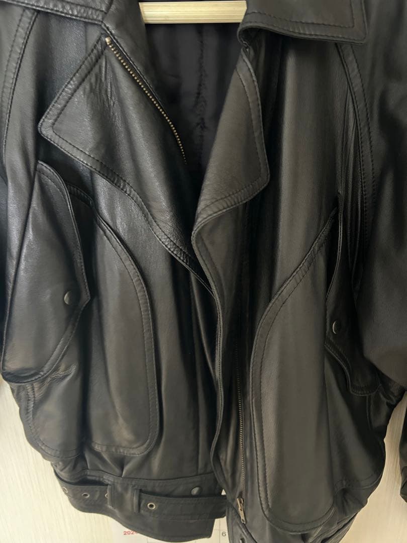 NICO　モスキーノ　ヴィンテージ　レザージャケット ライダース