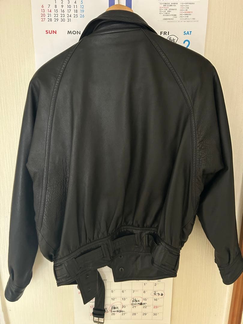 NICO　モスキーノ　ヴィンテージ　レザージャケット ライダース