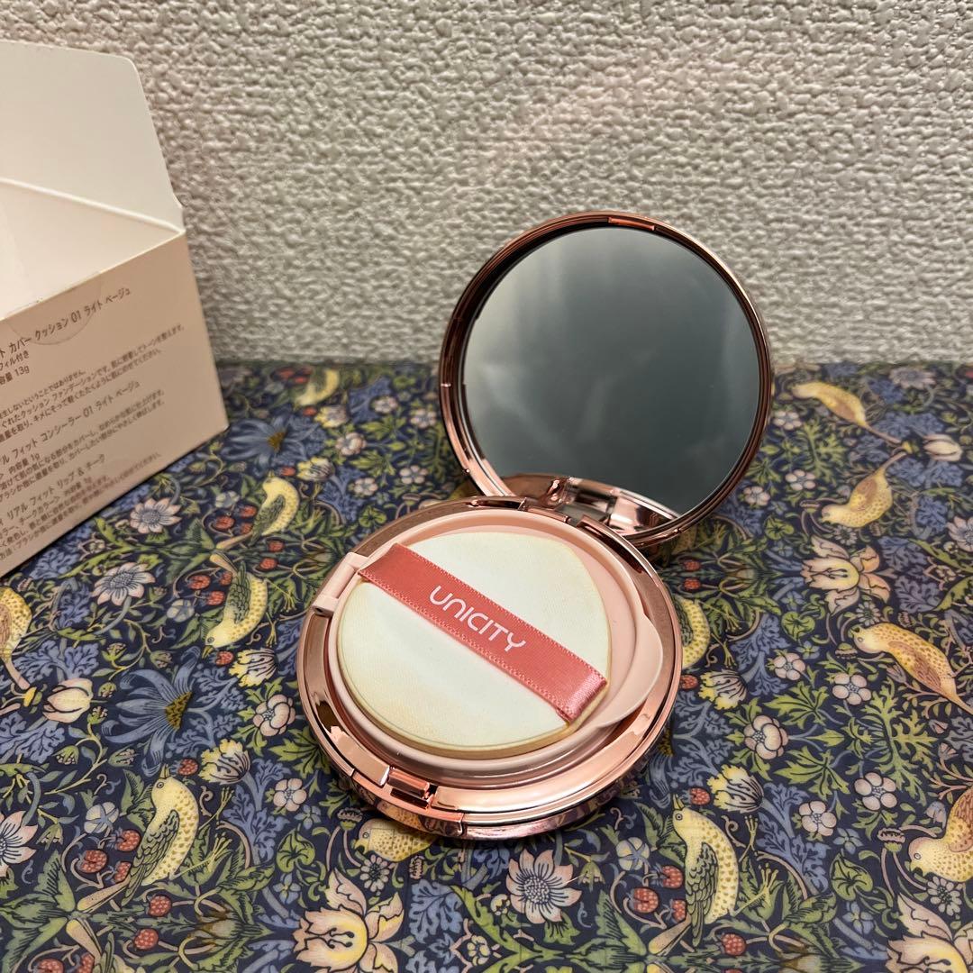 【みずきち 】ユニシティ ファンデ 02 ナチュラルベージュ