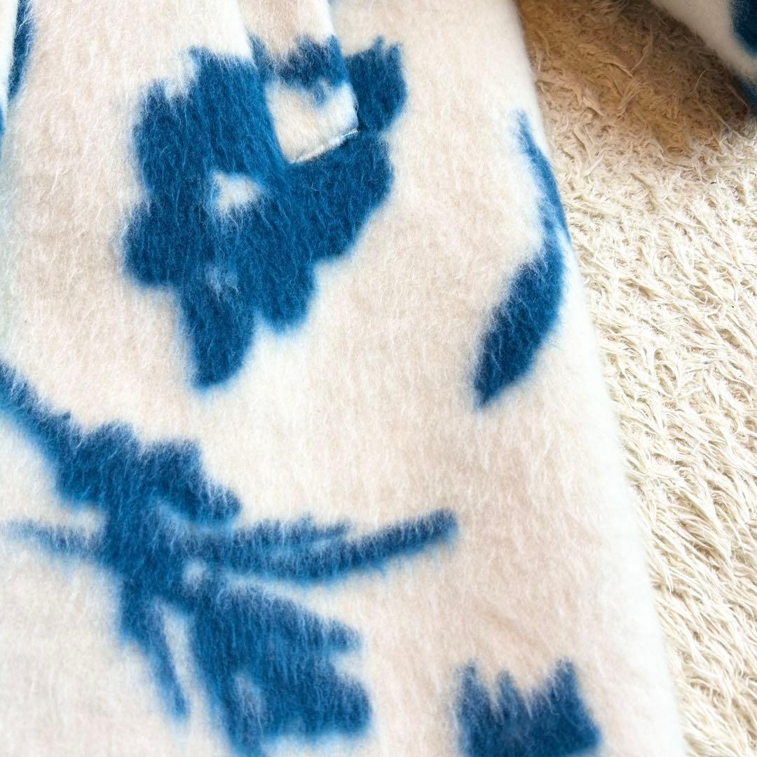 【未使用級】Ameri UND SHADOW FLOWER WOOL COAT