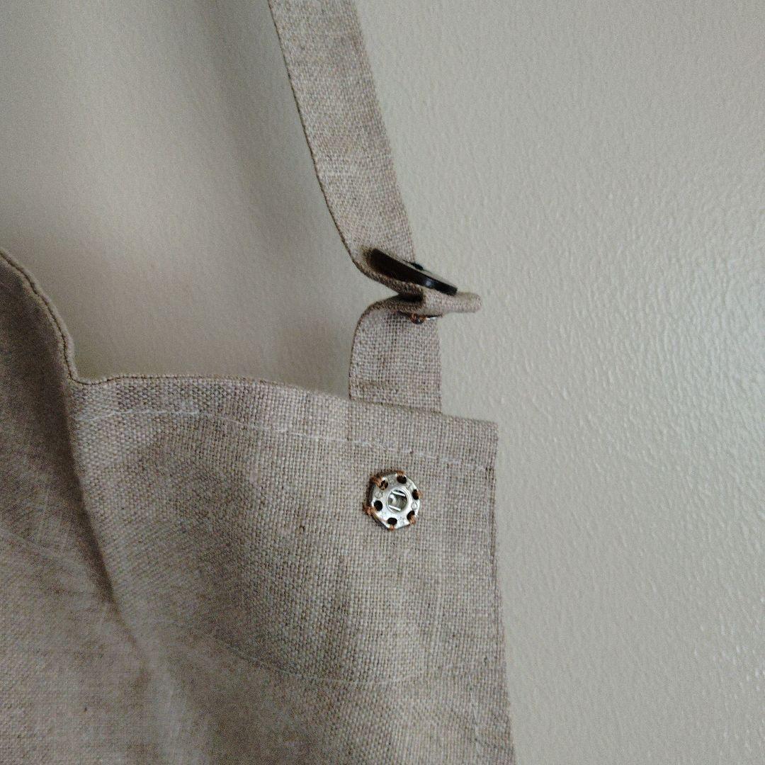 LIBECOリベコ　エプロン　麻100%