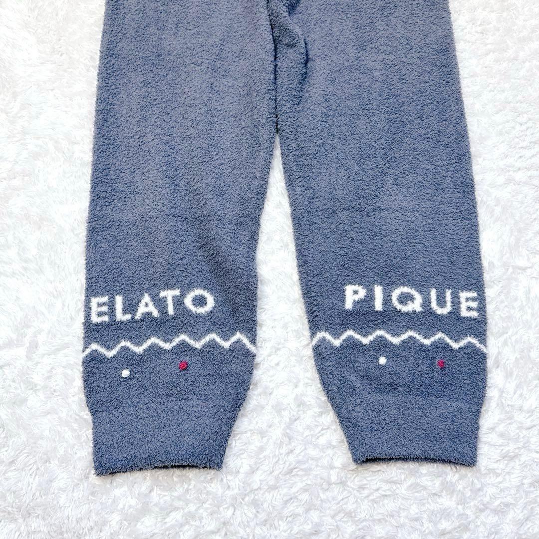 【新品】ジェラートピケ 上下2点 ノルディック プルオーバー&ロングパンツセット