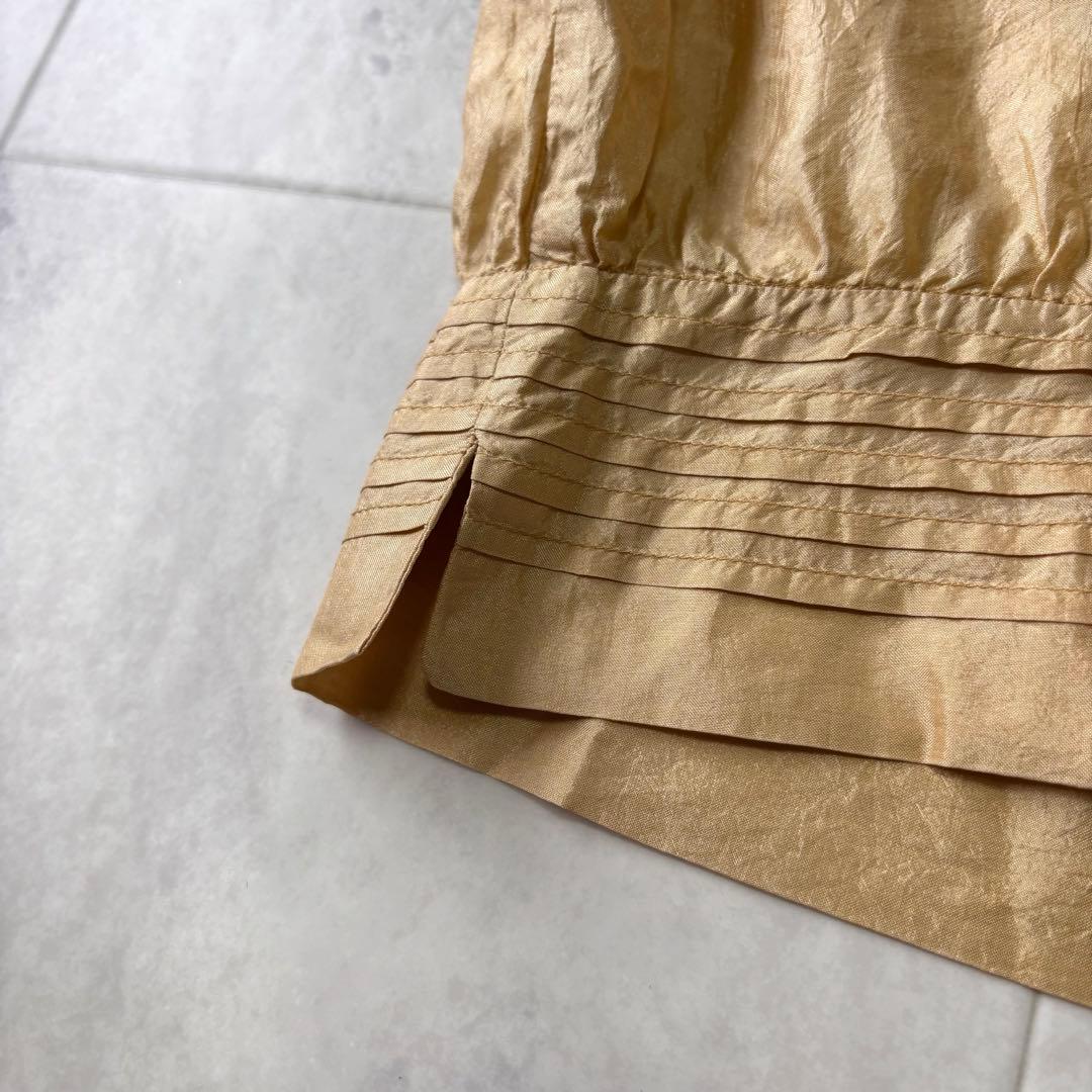 【archive】dries van noten シルク100% 手刺繍ブラウス