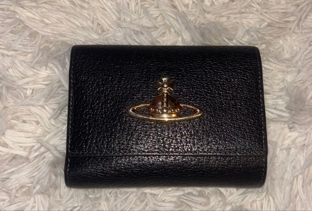 VivienneWestwood 三つ折財 がま口財布 ブラック