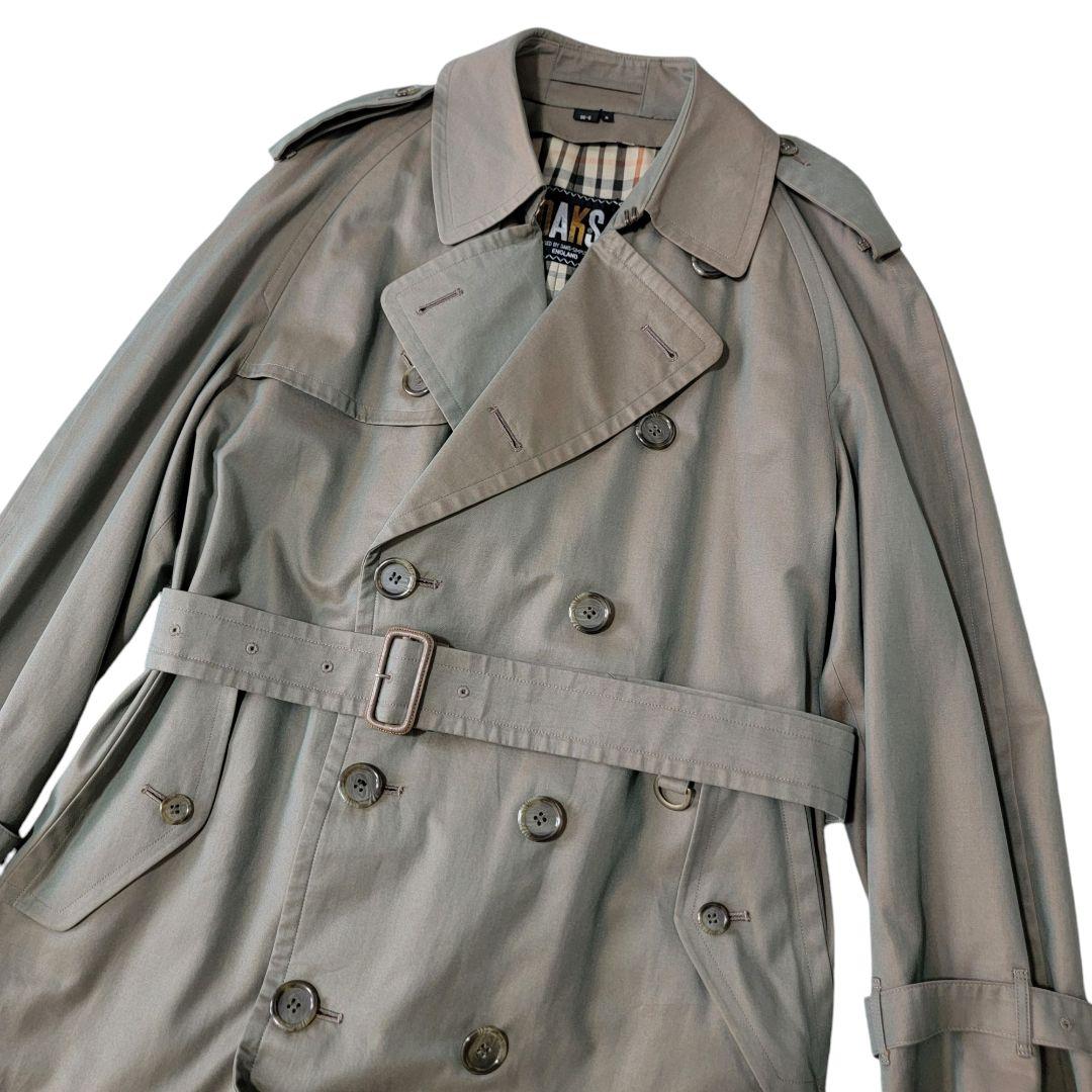 【超希少】ツバメコート製 ダックス DAKS 玉虫色 トレンチコート L