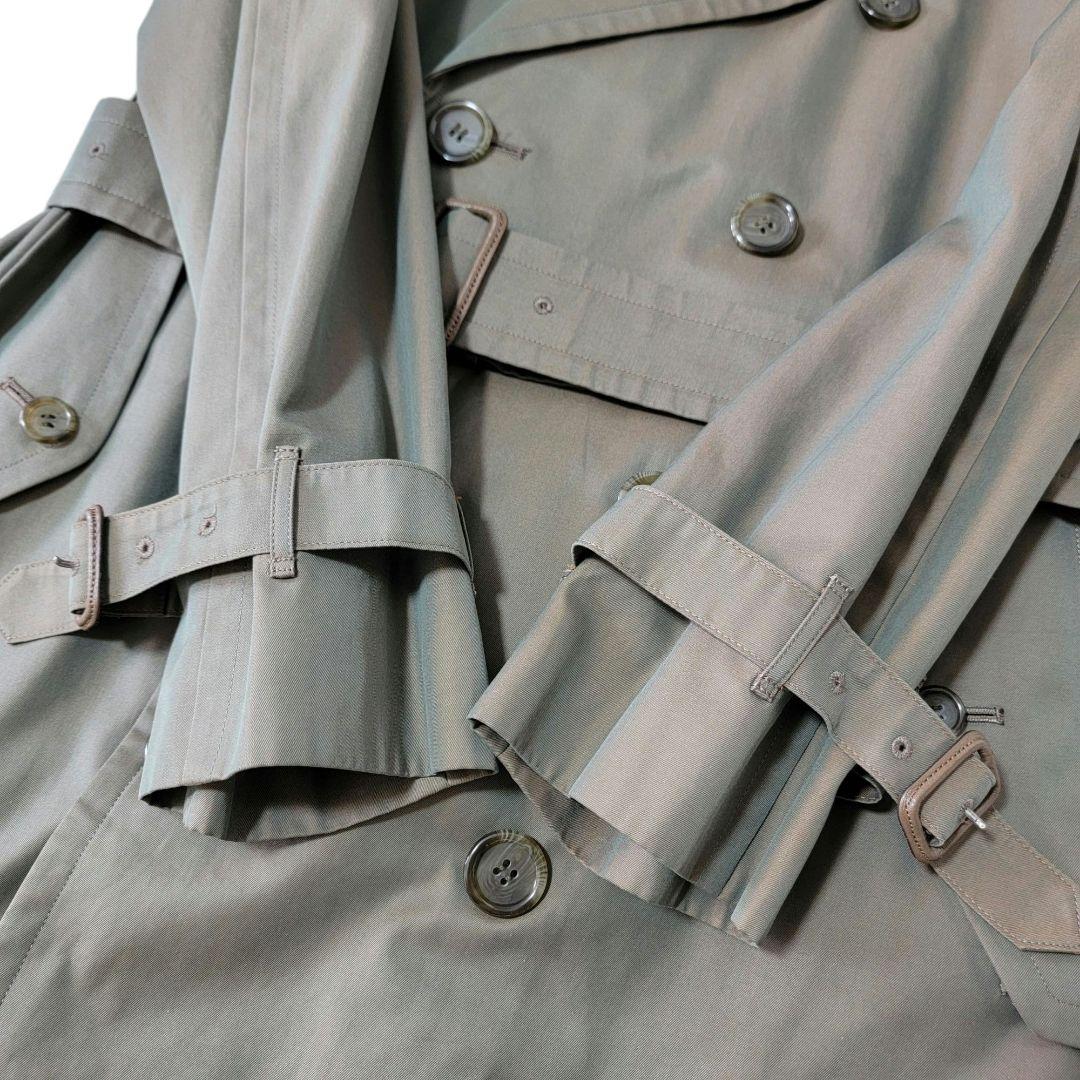 【超希少】ツバメコート製 ダックス DAKS 玉虫色 トレンチコート L