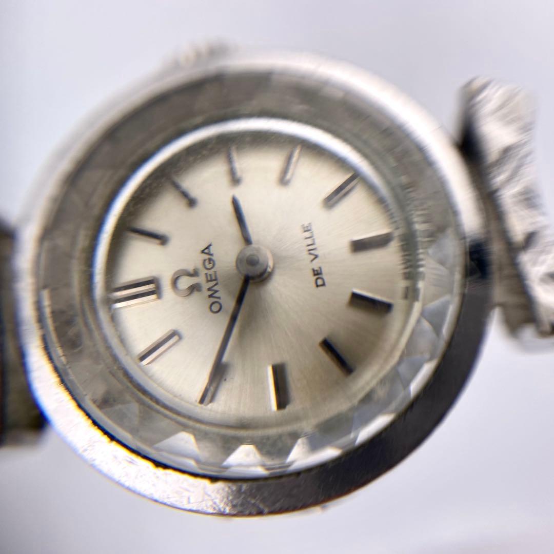 【稼働品】OMEGA オメガ DeVille 手巻き時計 レディース ケースのみ