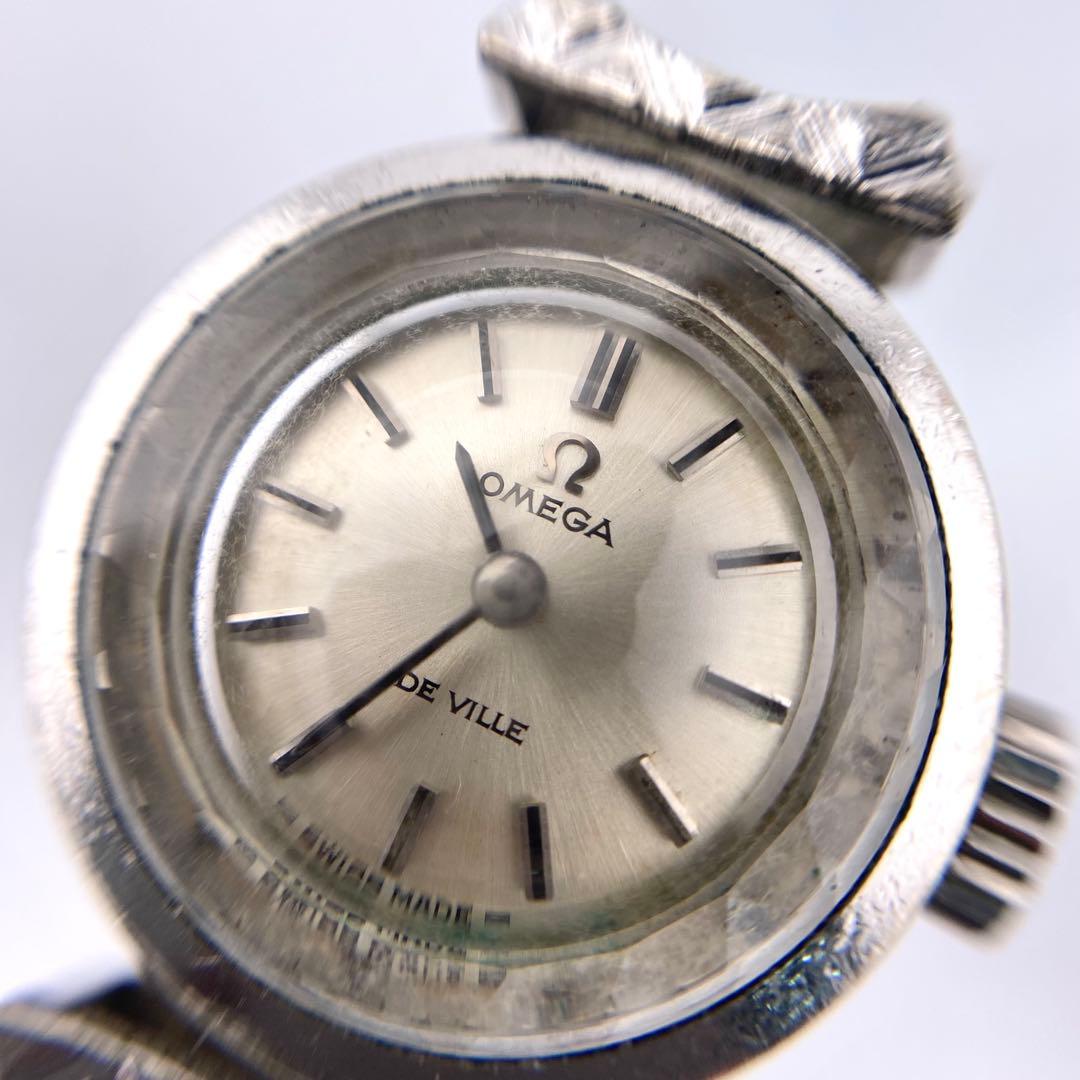 【稼働品】OMEGA オメガ DeVille 手巻き時計 レディース ケースのみ