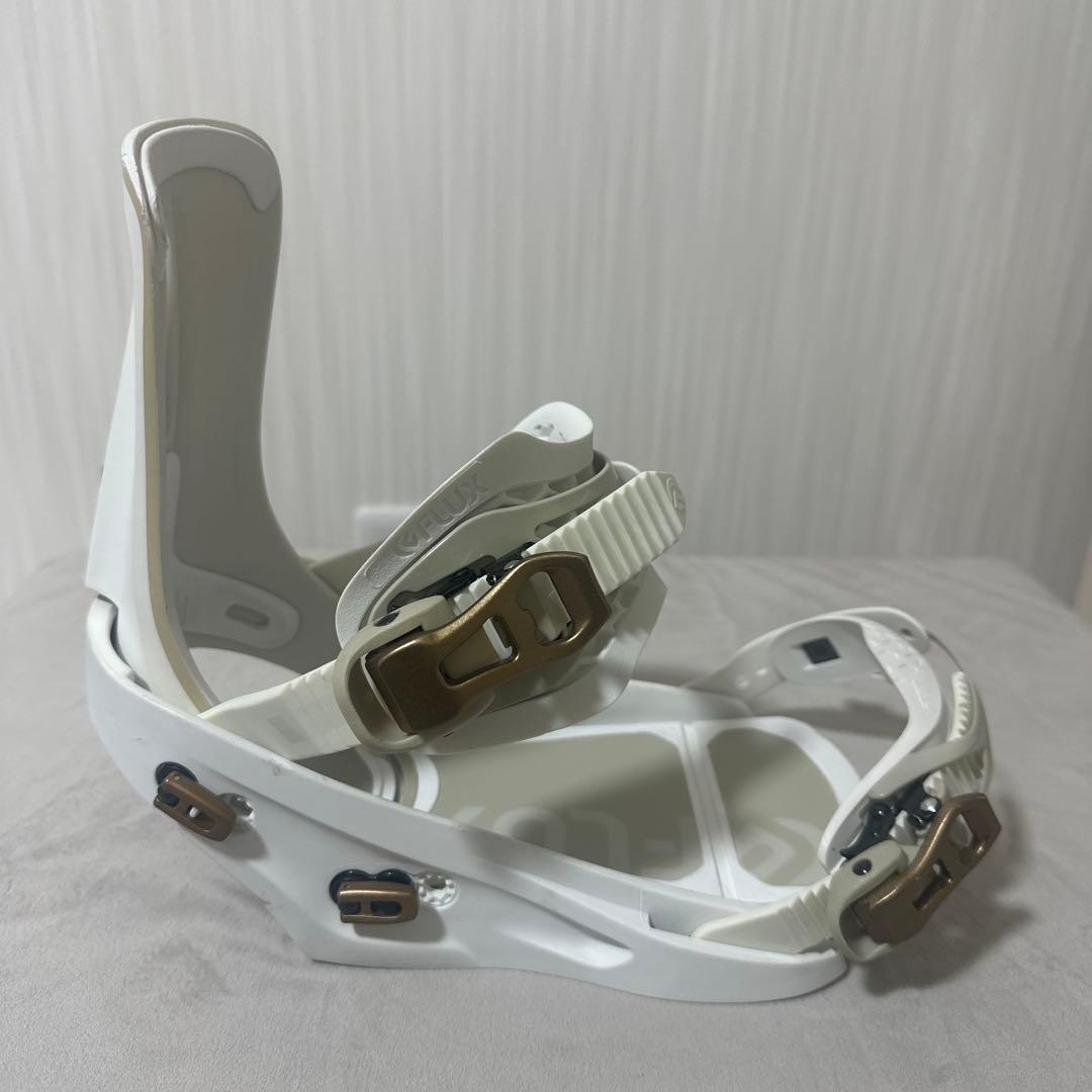 FLUX GX Tokyo ビンディング ホワイト×ゴールド