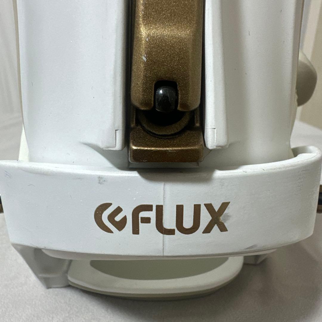 FLUX GX Tokyo ビンディング ホワイト×ゴールド
