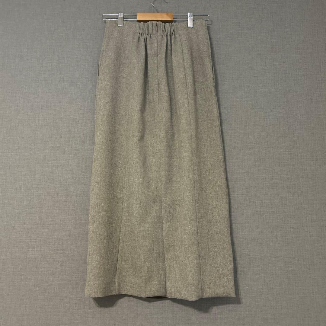 Maison Echelle ハシゴレースアイラインスカート M