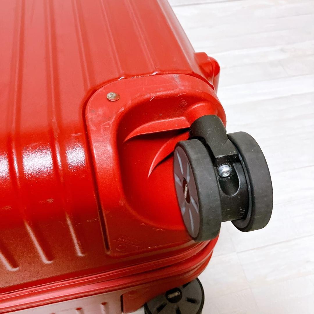 RIMOWA SALSA スーツケース 82L レッド 4輪 TSA トラベル