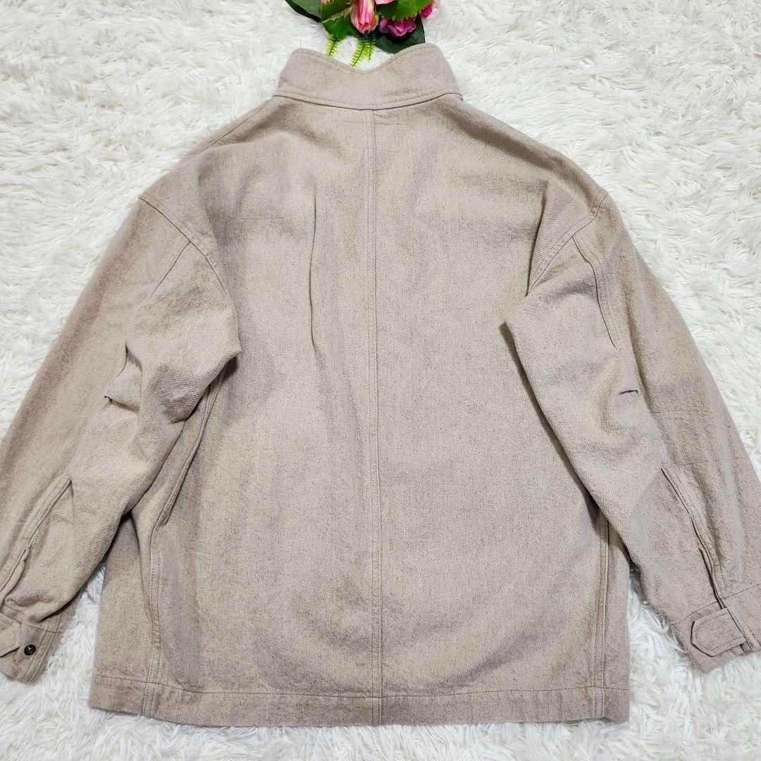 フレームワーク　綿麻キャンバスフィールドジャケット　ジップアップ　23年モデル