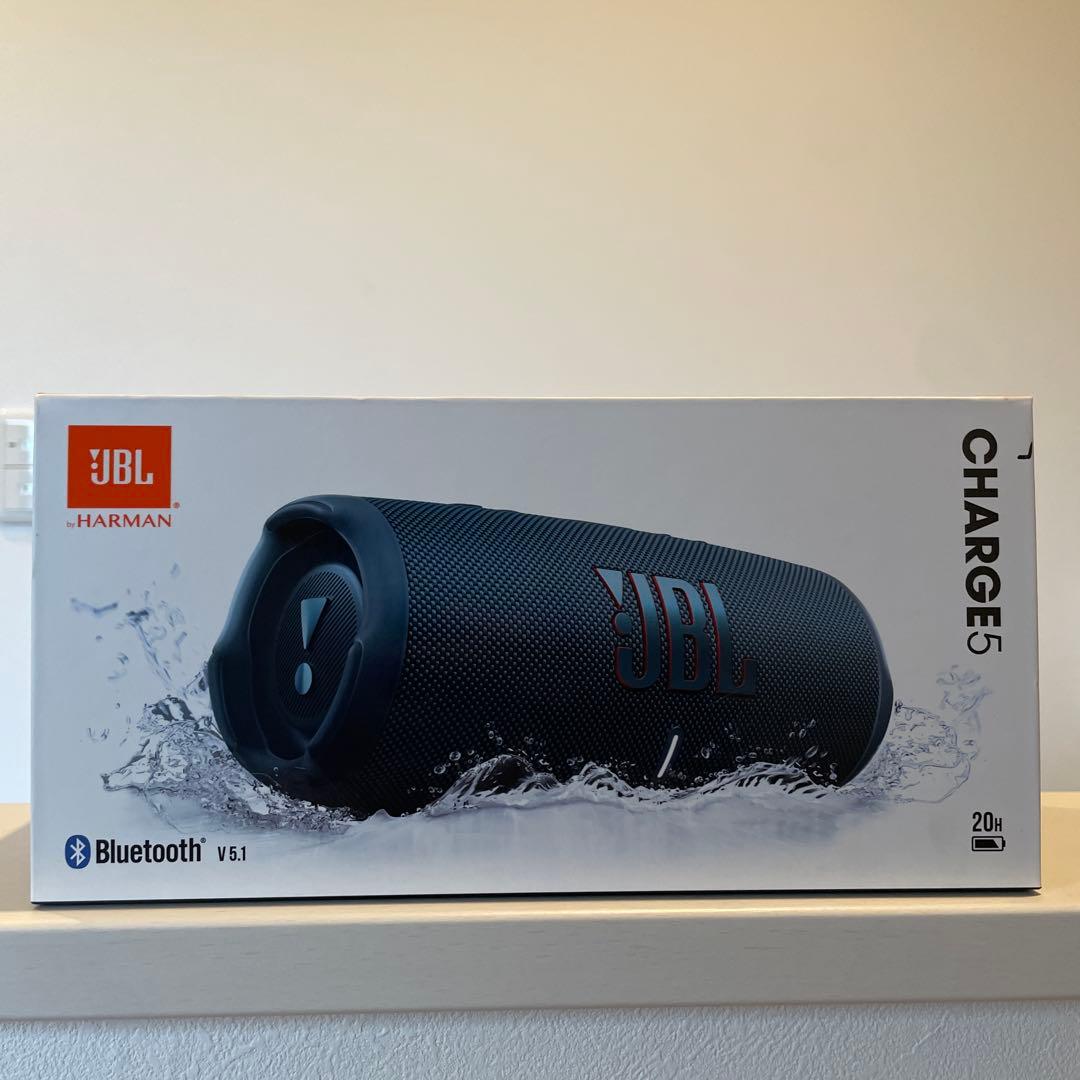 JBL Charge 5 ワイヤレススピーカー　ブルー