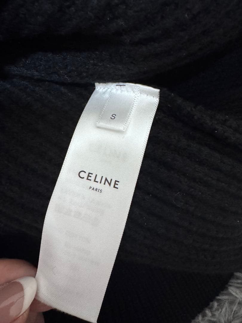 す*き様 【極美品】CELINE ロゴ セーター